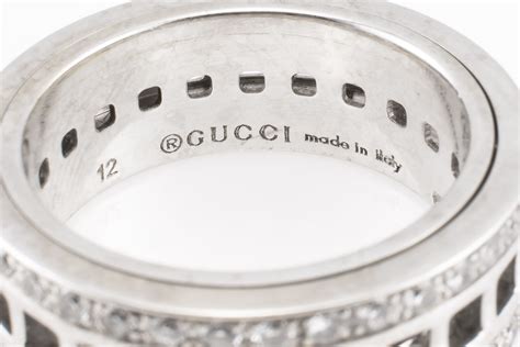 ebay gucci rings band|gucci size 12 ring.